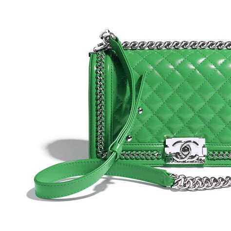 chanel le boy green|chanel handbags boyfriend.